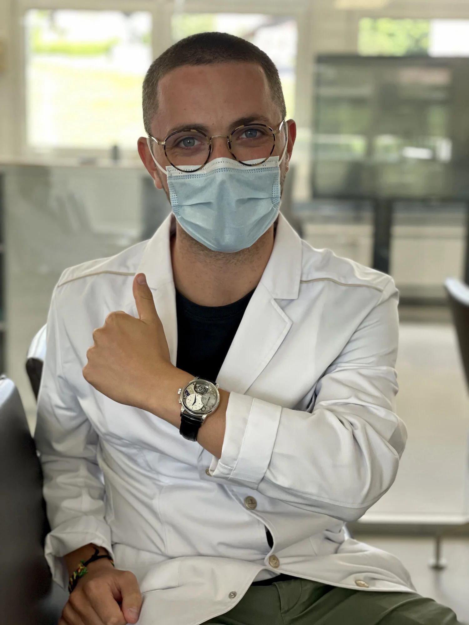 Le Sentier, Switzerland, August 2021 — wearing the JLC Gyrotourbillon 3